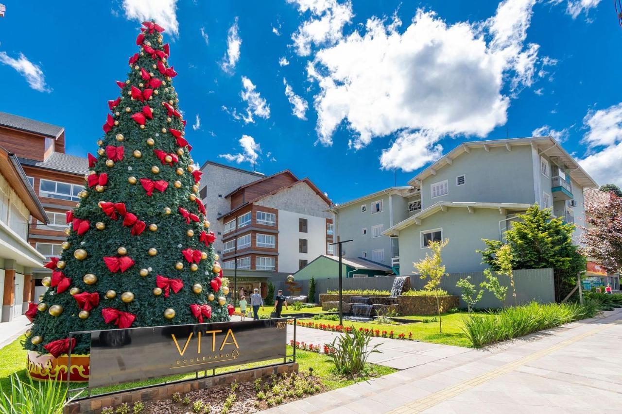 400 Metros Da Rua Coberta - Stay House Temporada Gramado Esterno foto